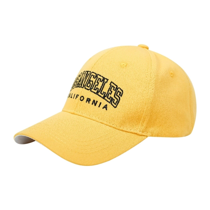 Unisex Minimalist Letter Embroidery Curved Eaves Baseball Cap