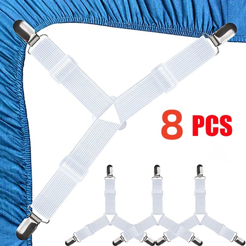 💦SUMMER HOT SALE- 49% OFF💦Elastic Bed Sheet Buckle 8 Pcs