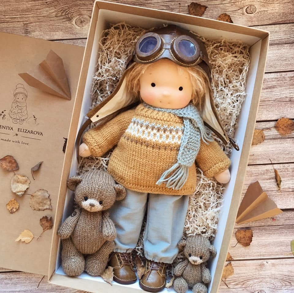 47%OFF-- 👧Handmade Waldorf Doll - Elena