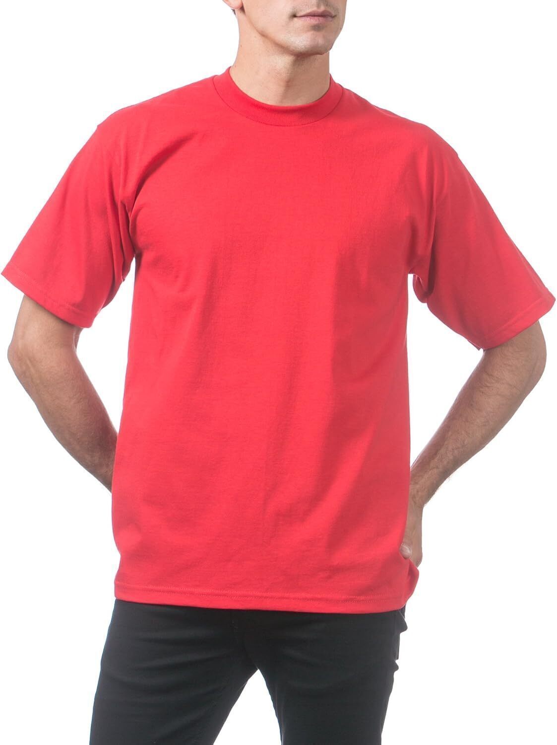 ⚡Last Day Clearance - Men's Heavyweight Cotton Short Sleeve Crew Neck T-Shirt