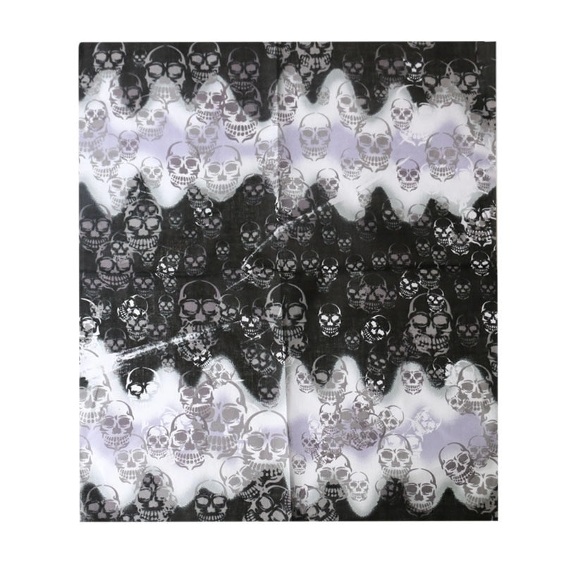 Men'S Hip-Hop Skull Cotton Kerchief