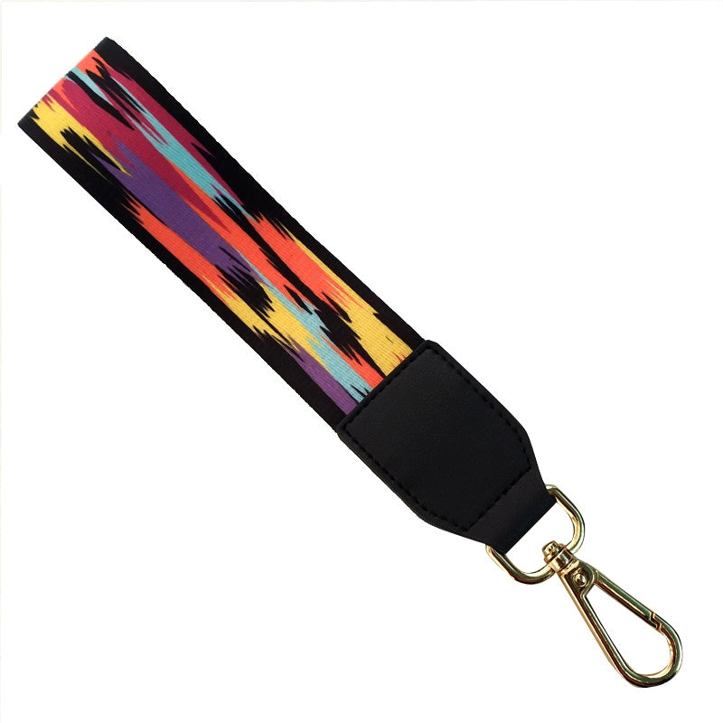 New Color Ethnic Style Hand Strap Wrist Strap Key Ring Keychain Decorative Band Accessory Strap Short Hand Bag