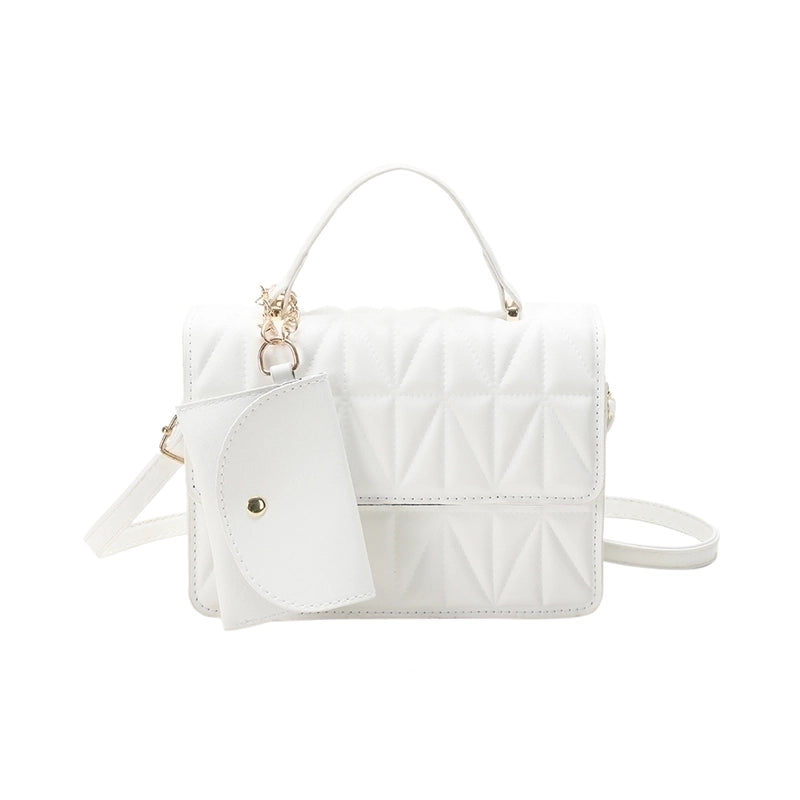 3 Pieces Women'S All Seasons Pu Leather Elegant Handbag