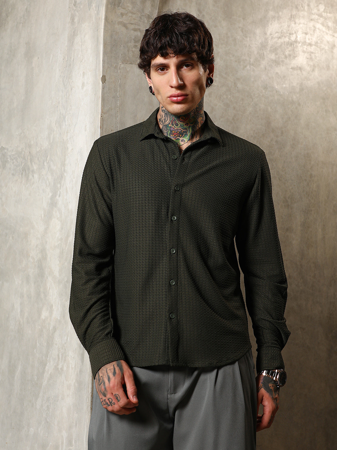 Gridveil-Tactile Shirt