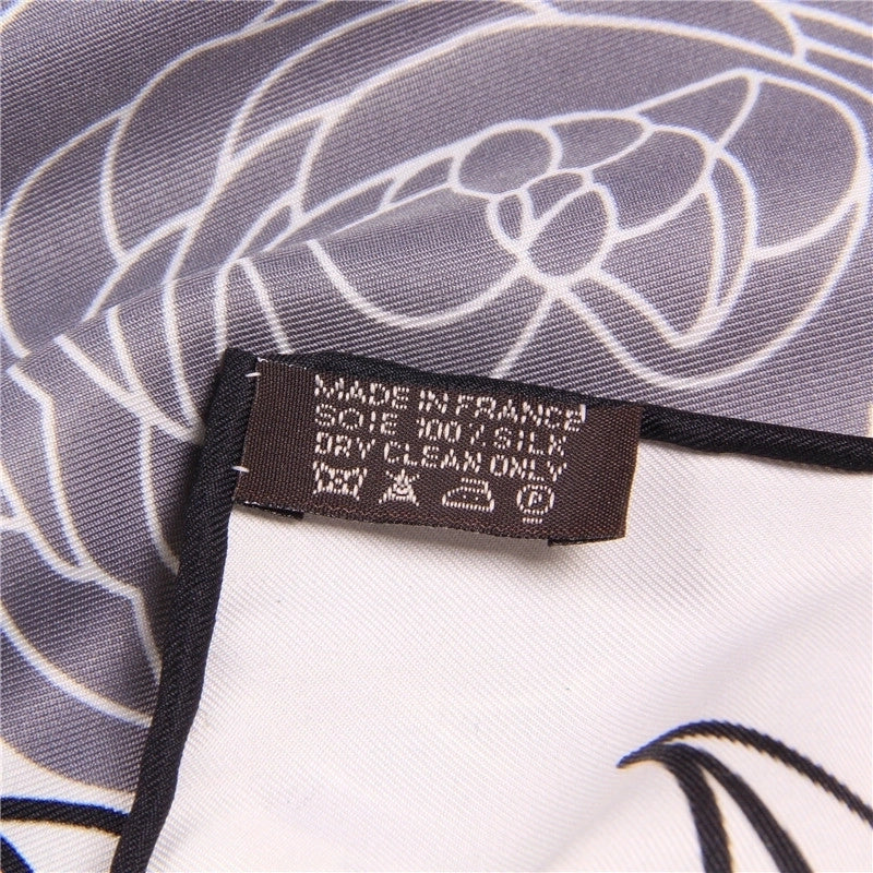 New Hand-curled Silk Scarf Twill Square Scarf Plain Hand-painted Rose Silk Scarf Shawl Headscarf