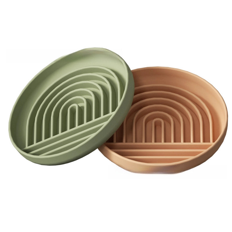 New Silicone Pet Slow Eating Bowl Silicone Lick Pad Food Grade Anti-choking Bowl For Pet Dogs