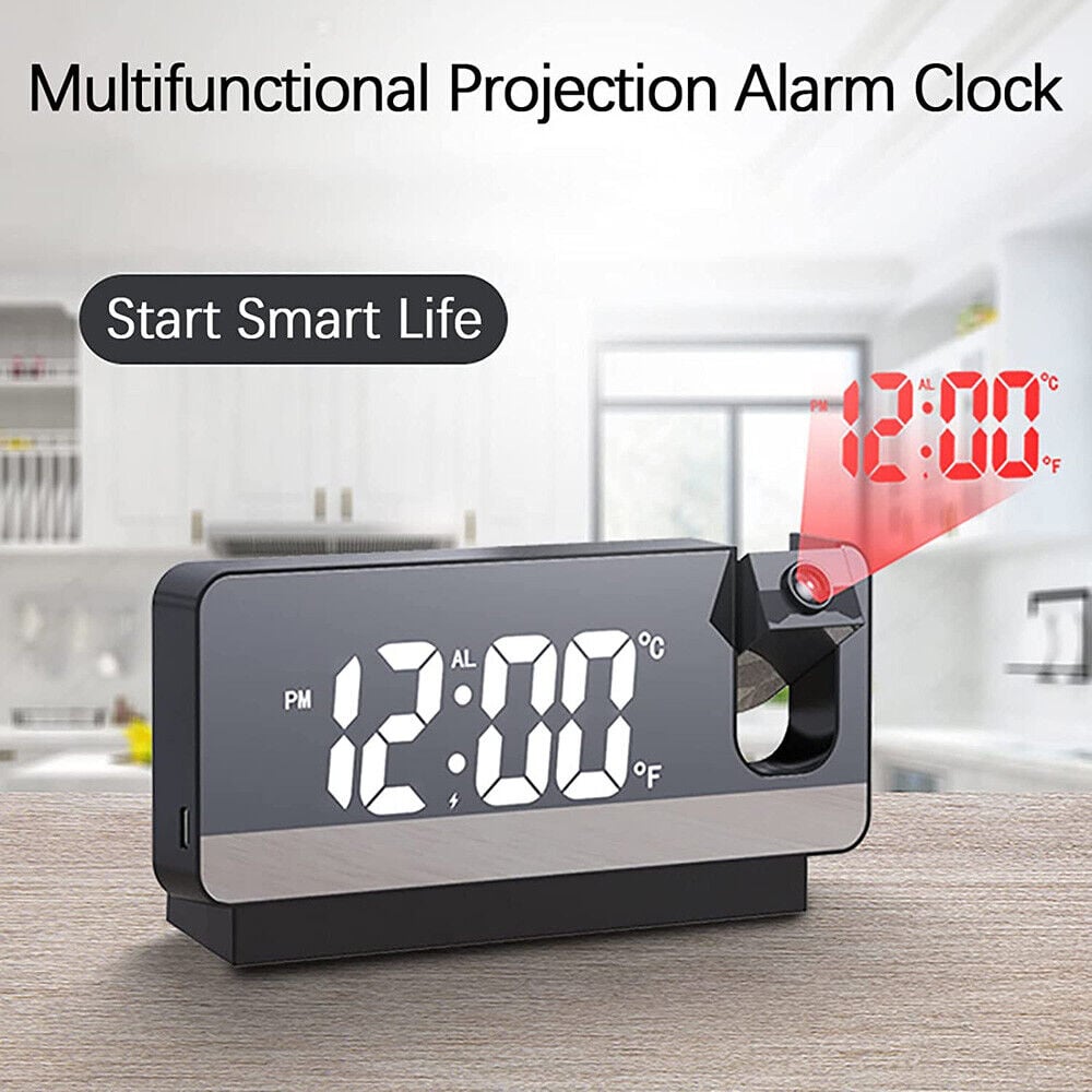 💥Big Sale-Digital Projection Alarm Clock with Time Projection