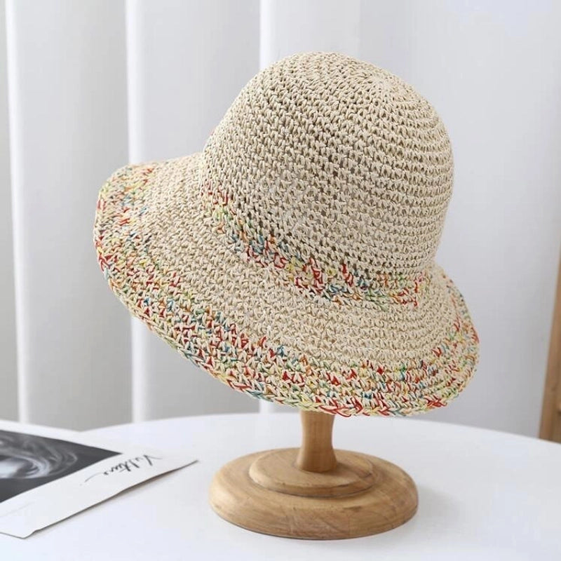 Women's Vacation Minimalist Bow Knot Big Eaves Sun Hat