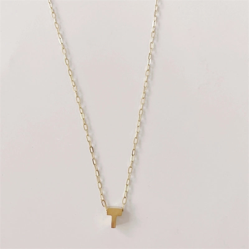 Casual Classic Style Streetwear Letter 304 Stainless Steel Plating Pendant Necklace