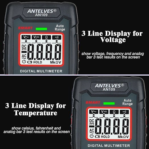 Enhanced EBTN LCD Multimeter