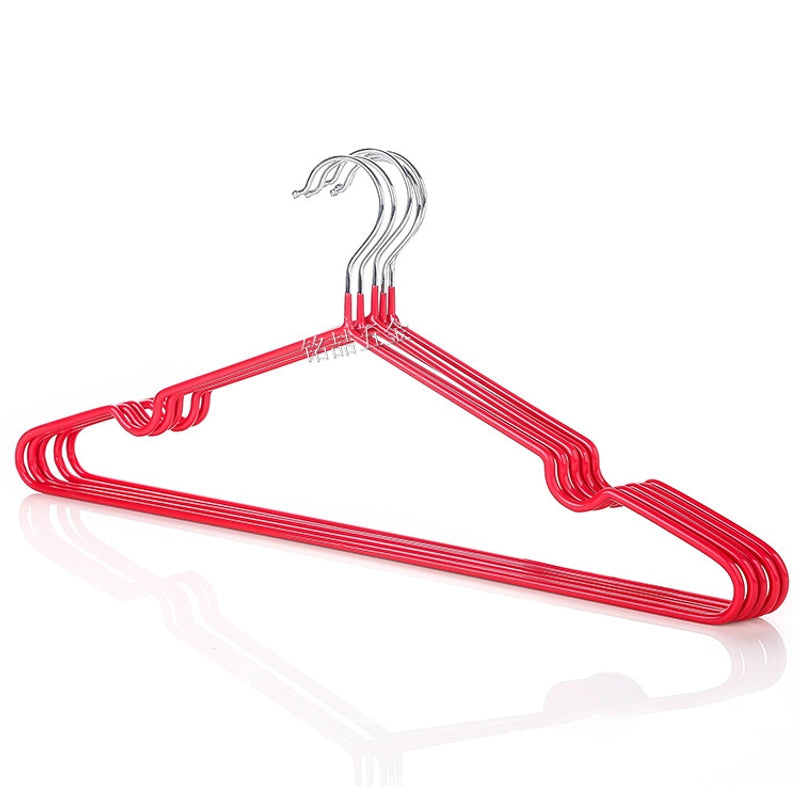 Ming Zhe Plastic Dip Clothes Hanger Household Non-slip Drying Clothes Hanger Bold Adult Drying Hanger Nano Groove Clothes Hanger Explosions