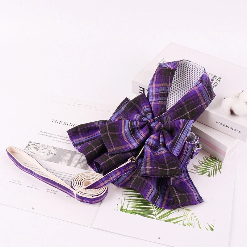 Minimalist Polyester Color Block Pet Clothing