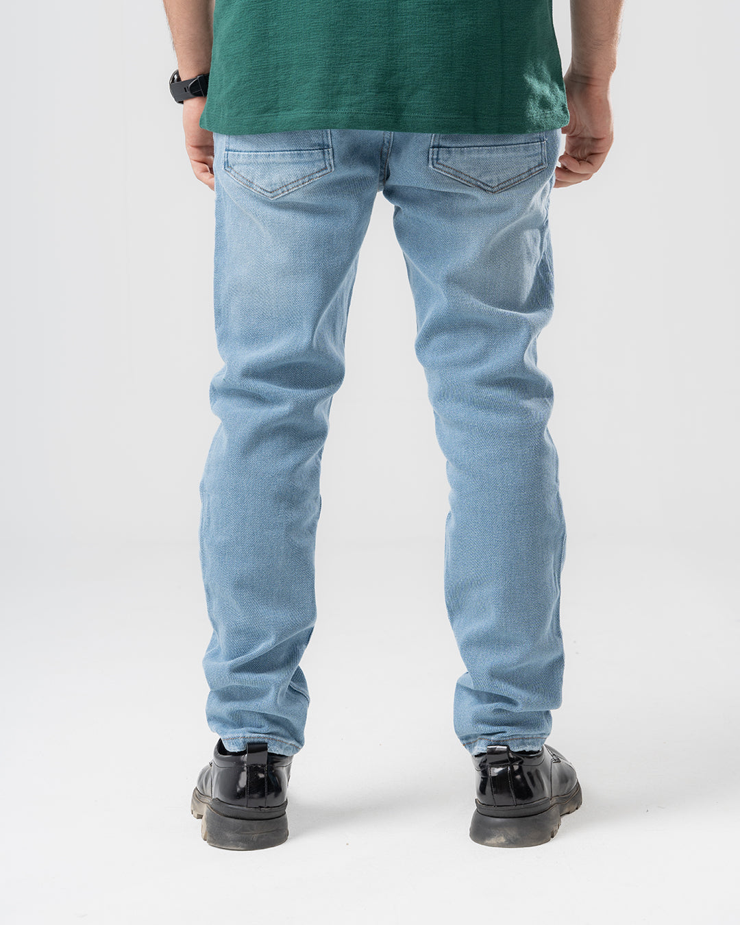 Slim Fit Denim Pants - Men