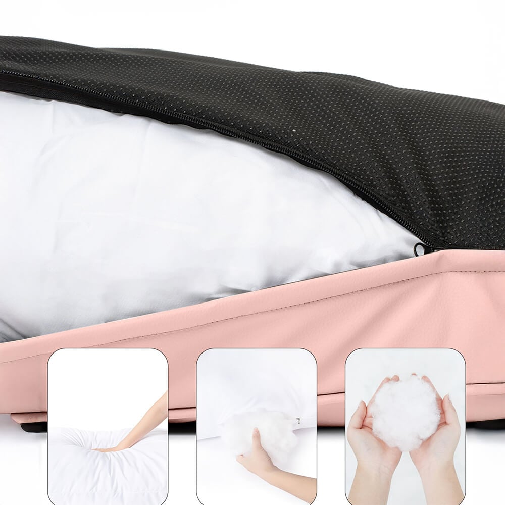 Luxury Waterproof Anti-Scratch High Backrest Detachable Dog & Cat Sofa Bed