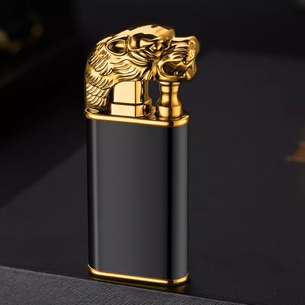 🔥  49% OFF🔥Double fire switch direct punch metal lighter
