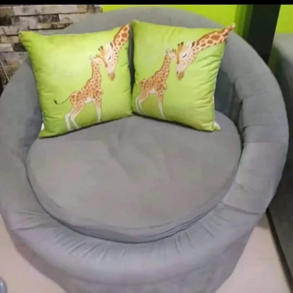 Wild & plain throw pillow case