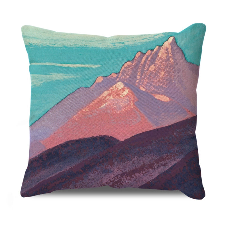 Minimalist Landscape Linen Pillow Cases Couch & Sofa Decor