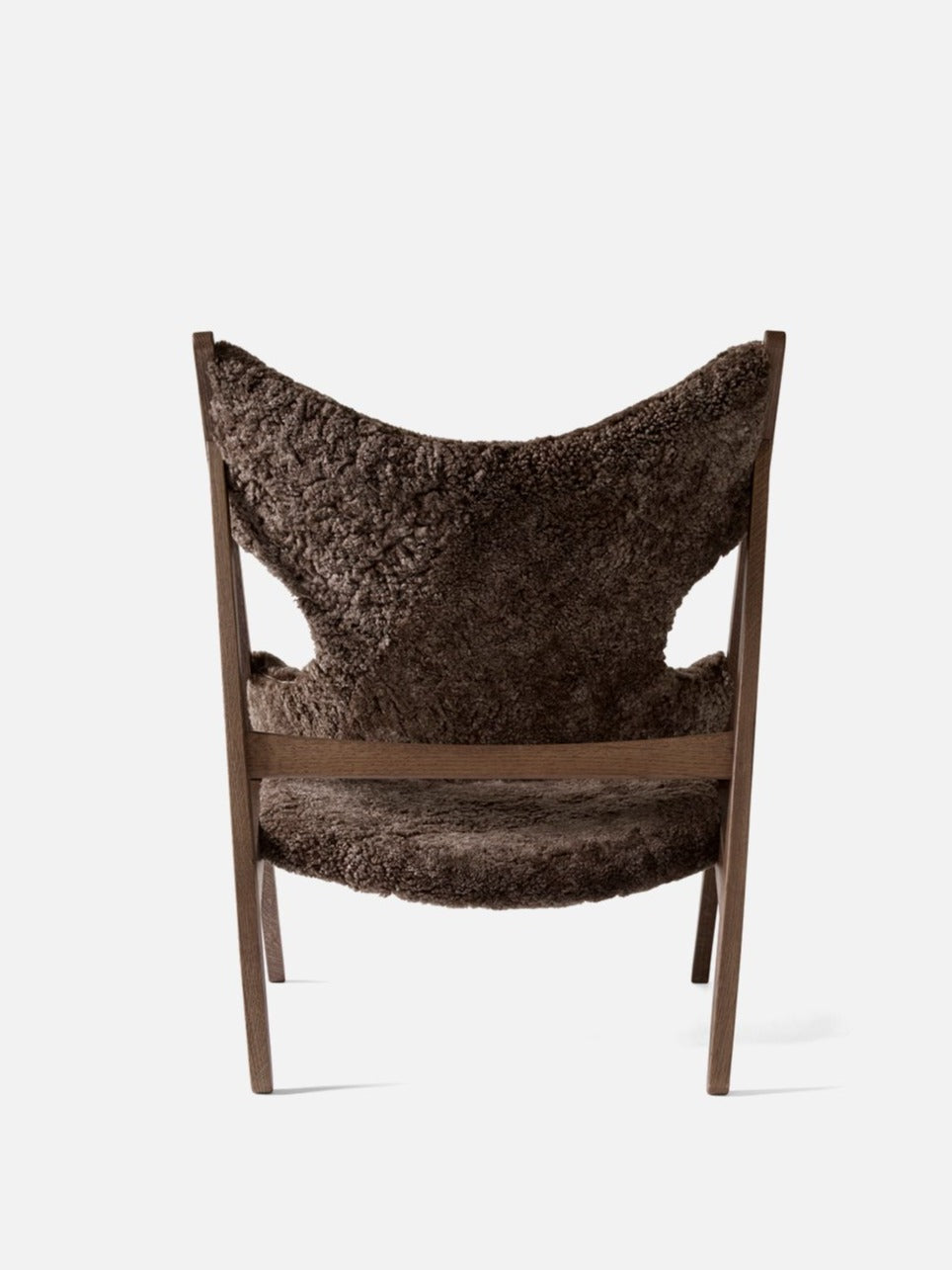 Knitting Chair. Sheepskin