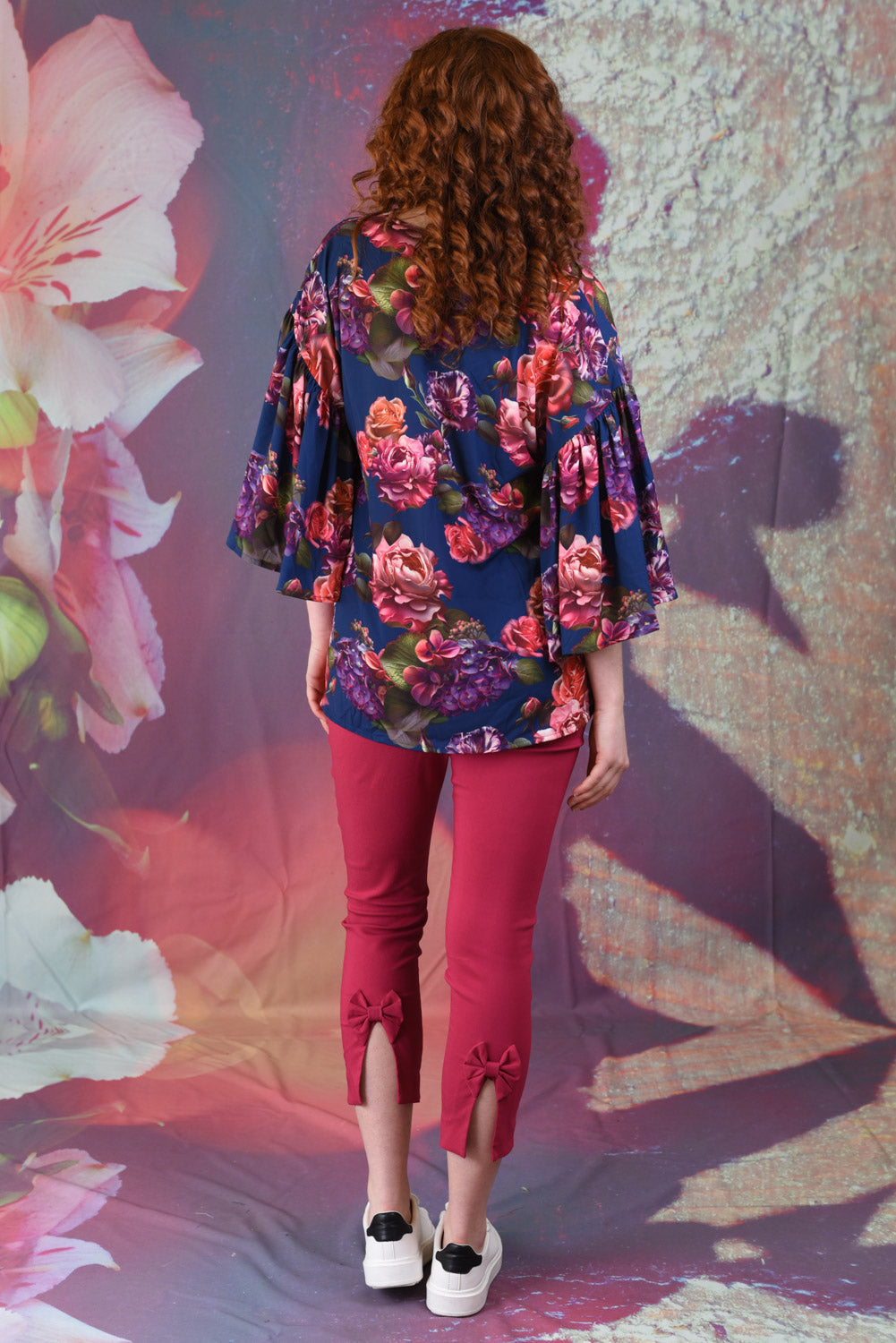 Orbit Iris Pant - Cerise