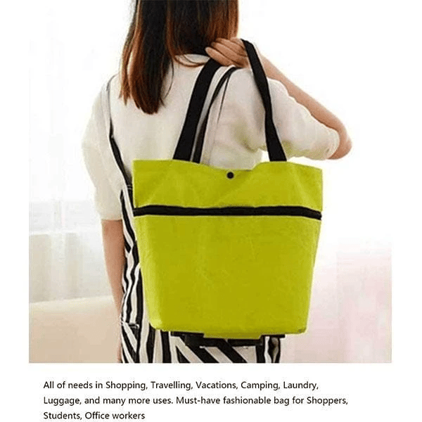 🎄Hot Sale🎁 - Foldable Shopping Trolley Tote Bag