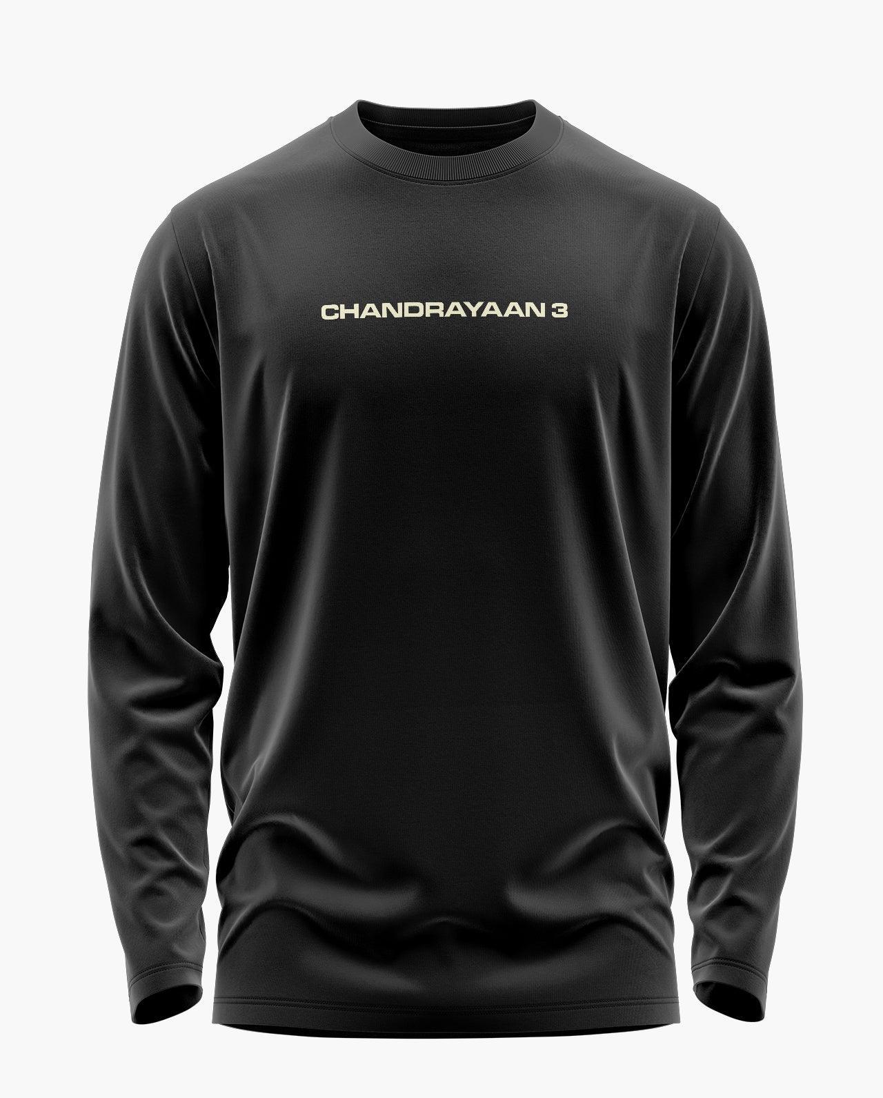 MILESTONE CHANDRAYAAN-3 Full Sleeve T-Shirt