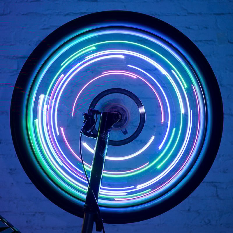 Rechargeable Bicycle Wheel Lights