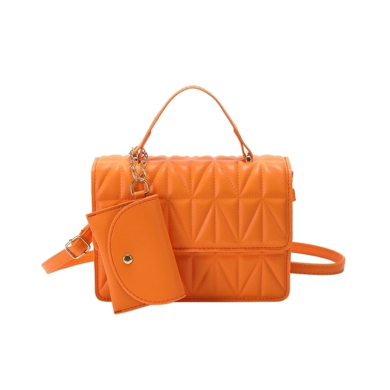 3 Pieces Women'S All Seasons Pu Leather Elegant Handbag