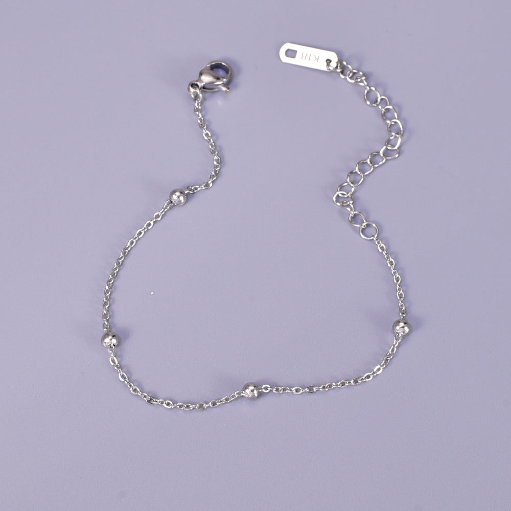 Unisex Heart Anklets
