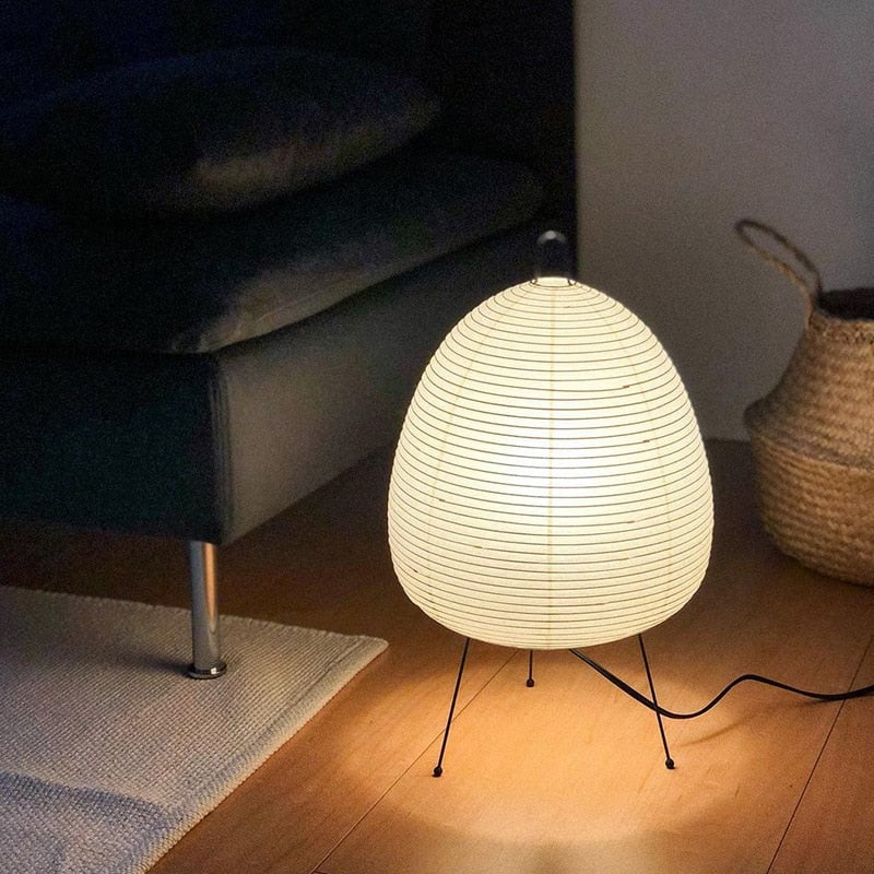 LED  Rice Paper Table Lamp