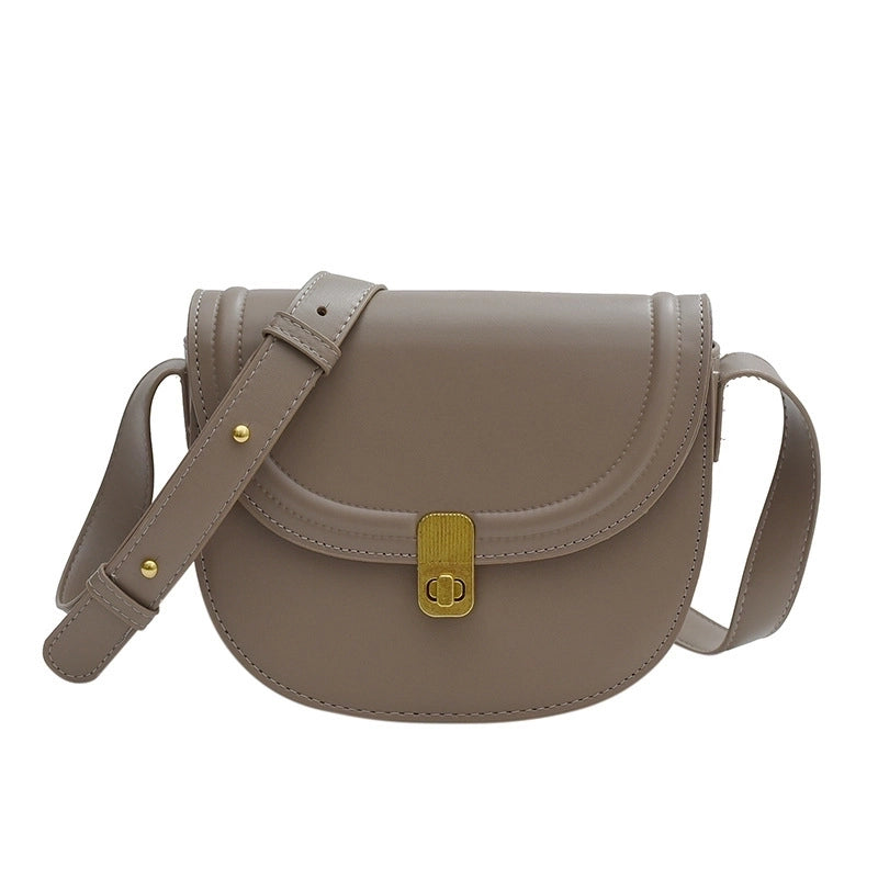Women's Small All Seasons Pu Leather Basic Square Bag