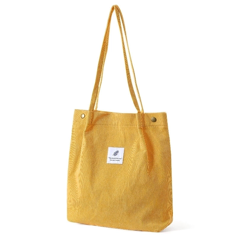 Women's Large All Seasons Polyester Preppy Style Canvas Bag
