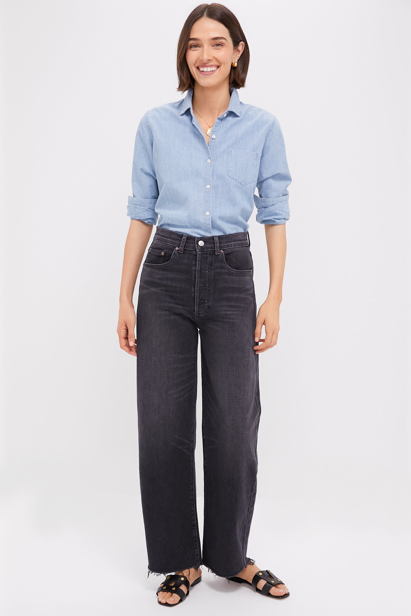 Vintage Charcoal Nomad Jean