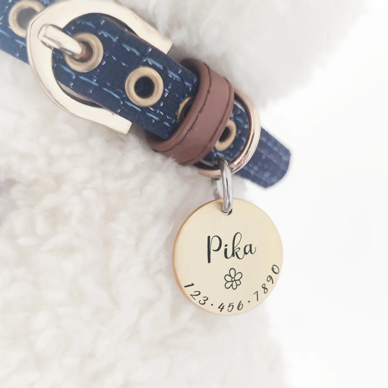 Personalized Pet ID Tag Custom Engraved