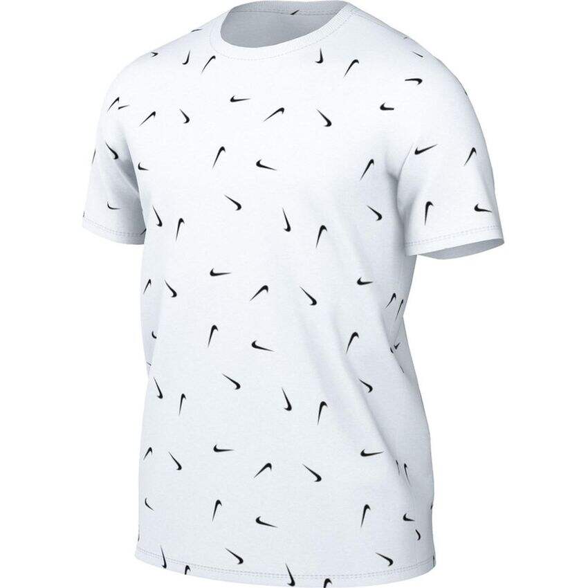 Wxl-Camiseta Hombre Nike Sportswear Swoosh Allover Print-Blanco