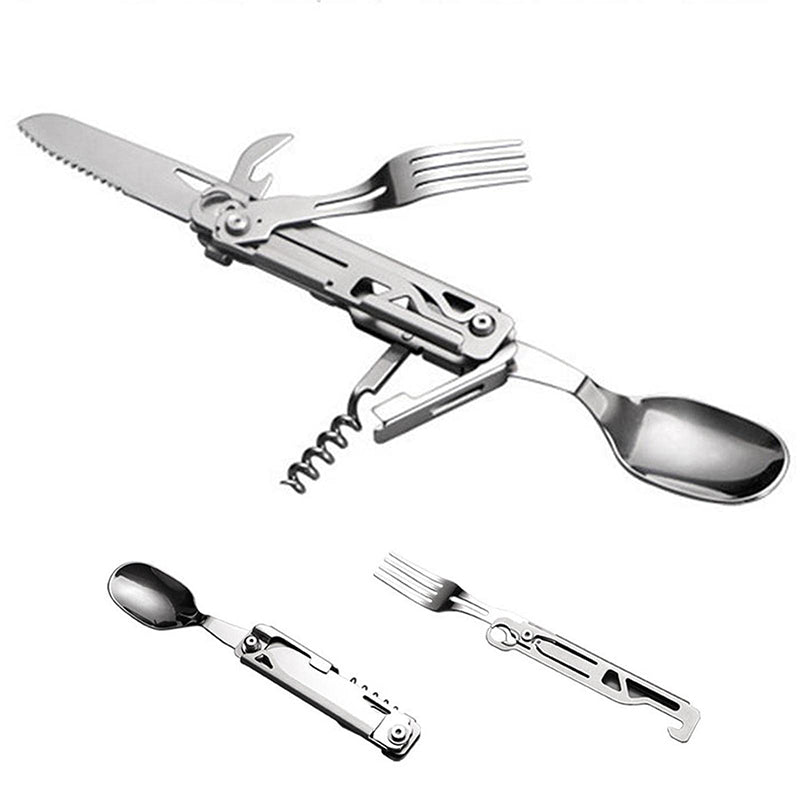 5 in 1 Multifunctional Camping Utensil Set