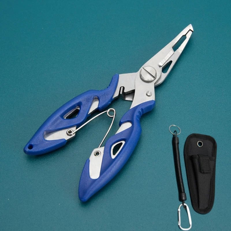 Multifunctional fishing pliers set(  Plier+Anti-drop cord+bag)