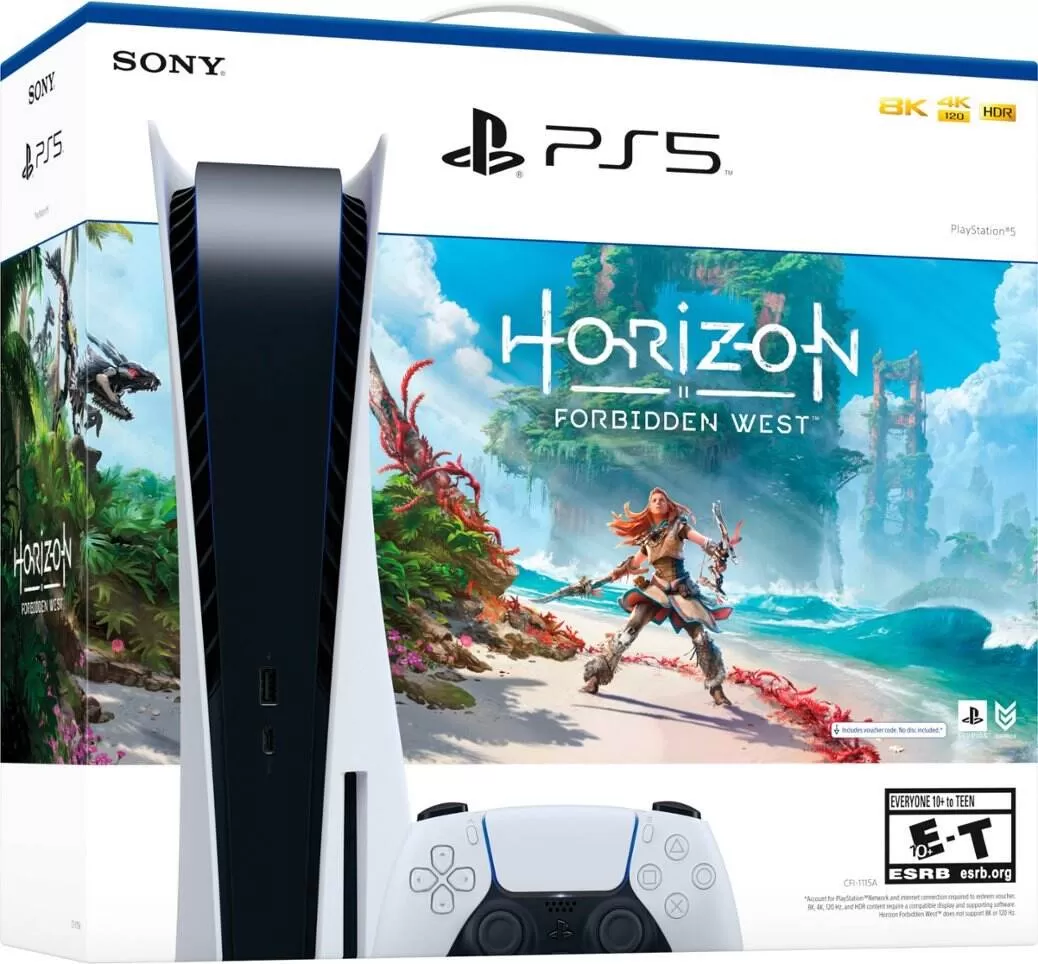PlayStation 5 Console – Horizon Forbidden West Bundle