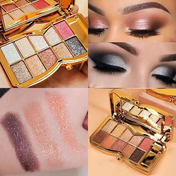 48% OFF 【BUY 2 SAVE 15%】✨10 Colors Sparkle Shimmer Eyeshadow Palette