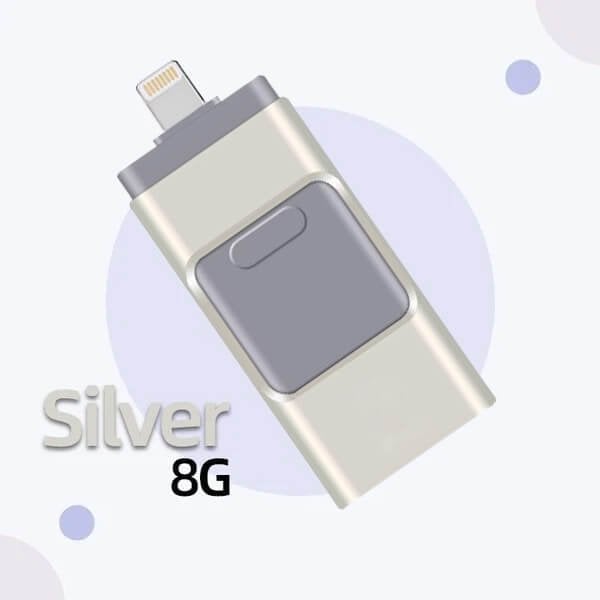 4 In 1 High Speed USB Flash Drive For iPhone. iPad. Android. PC & More Devices