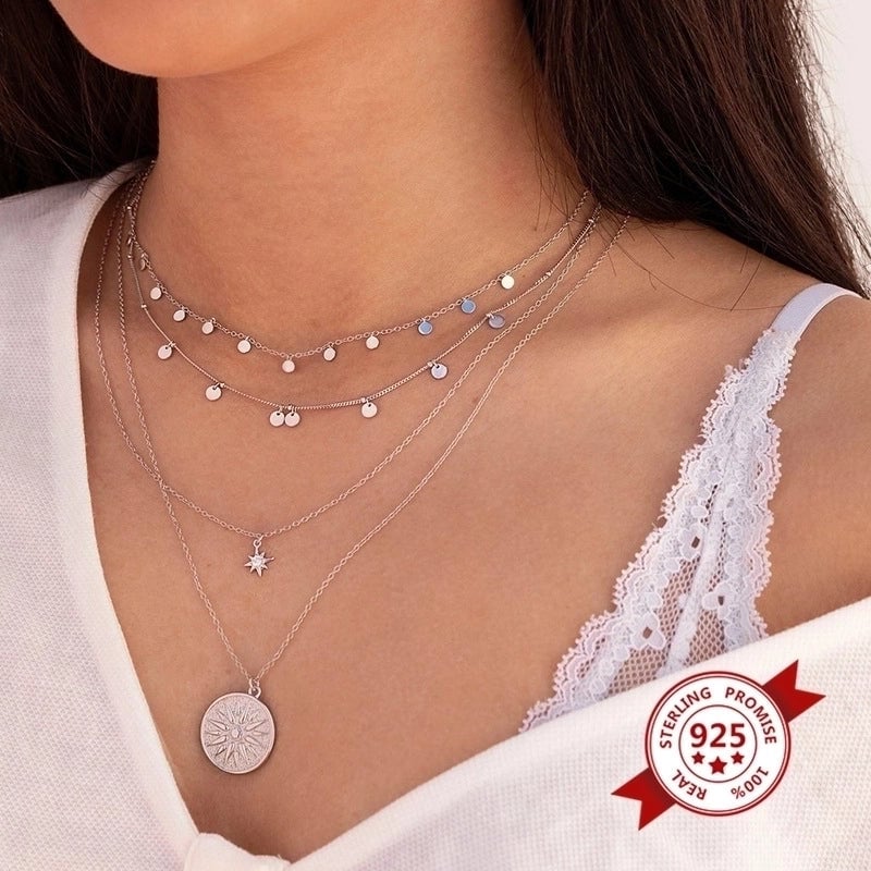 Fashion Geometric Patchwork Plating Necklace