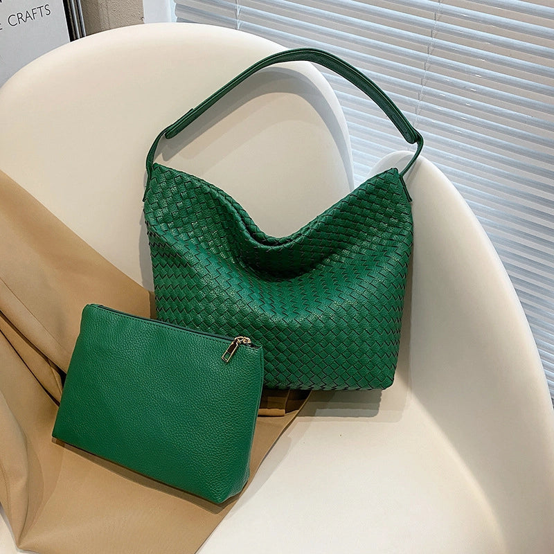 Women's Medium All Seasons Pu Leather Vintage Style Shoulder Bag