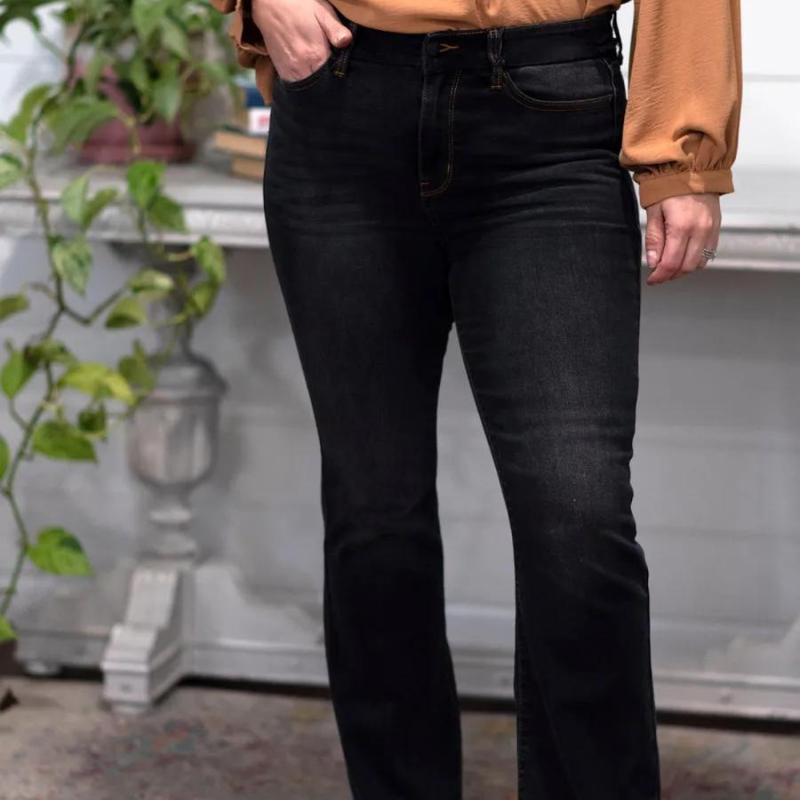 High Rise Tummy Control  Bootcut Jeans