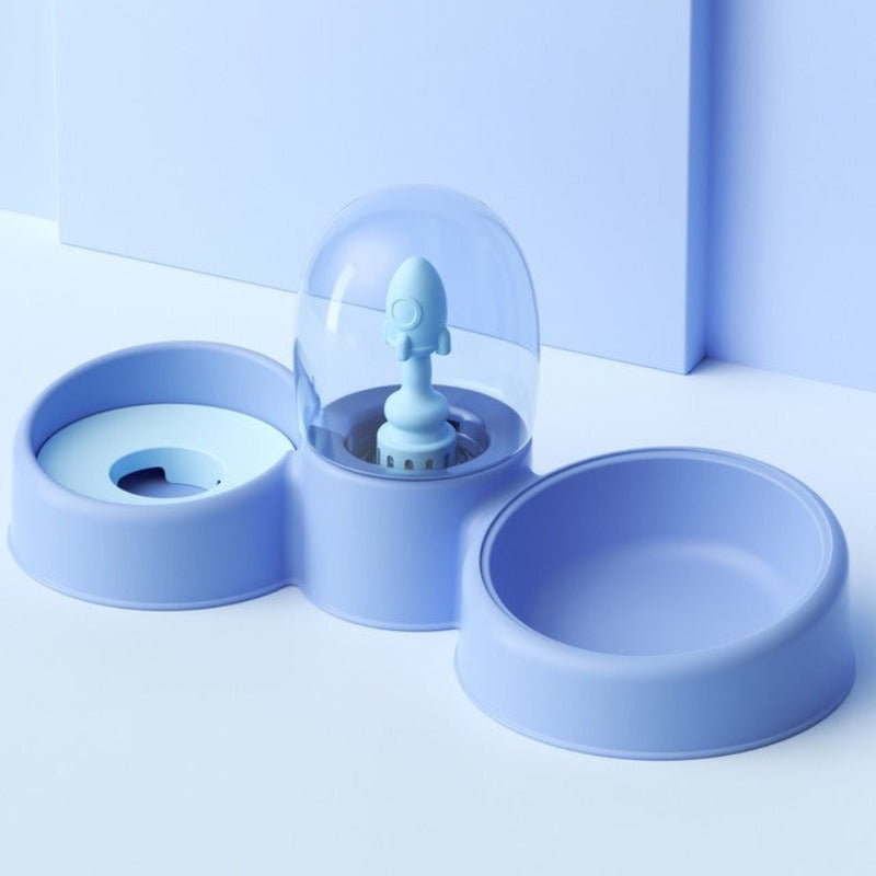 Cute Cartoon Stainless Steel Dog Bowl