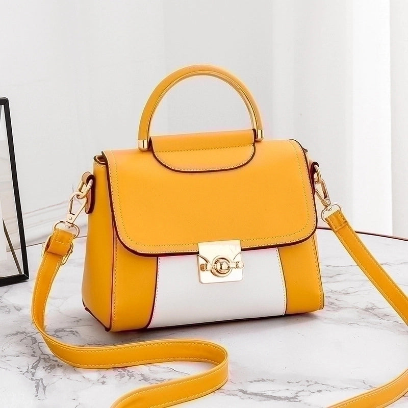 Women's Large All Seasons Pu Leather Basic Shoulder Bag