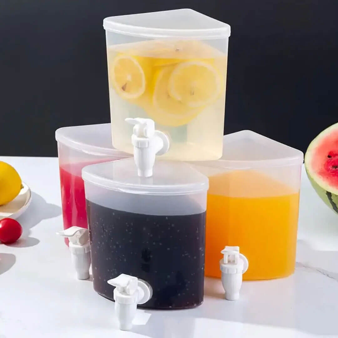 Rotating Cold Beverage Dispenser (4L. 4 Grid)