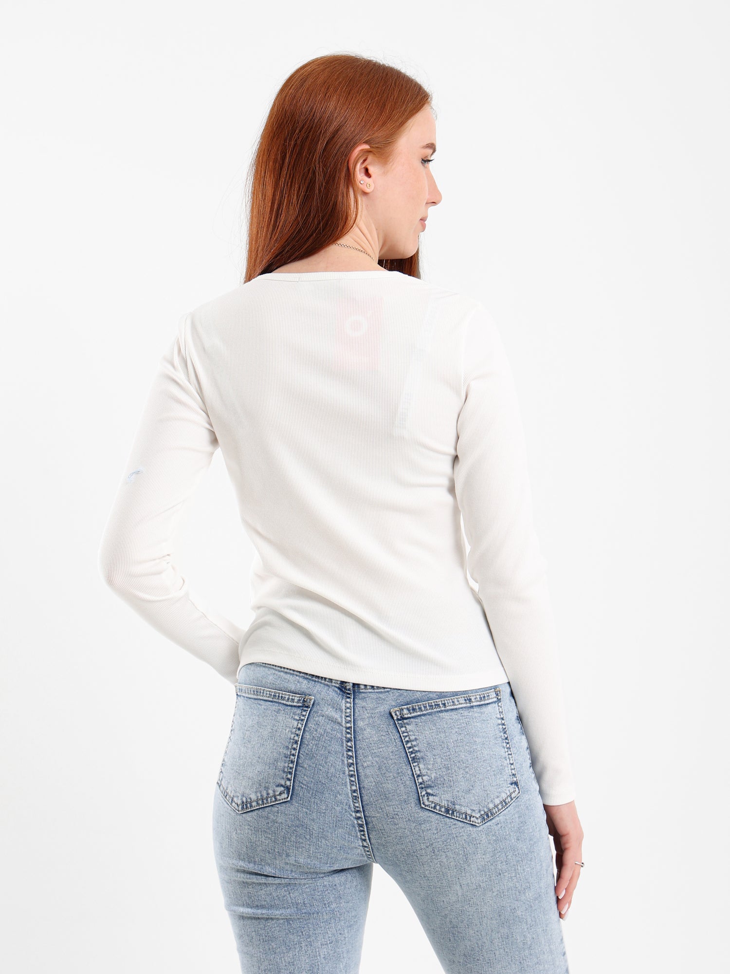 Ribbed Fitted Long Sleeve Cardigan