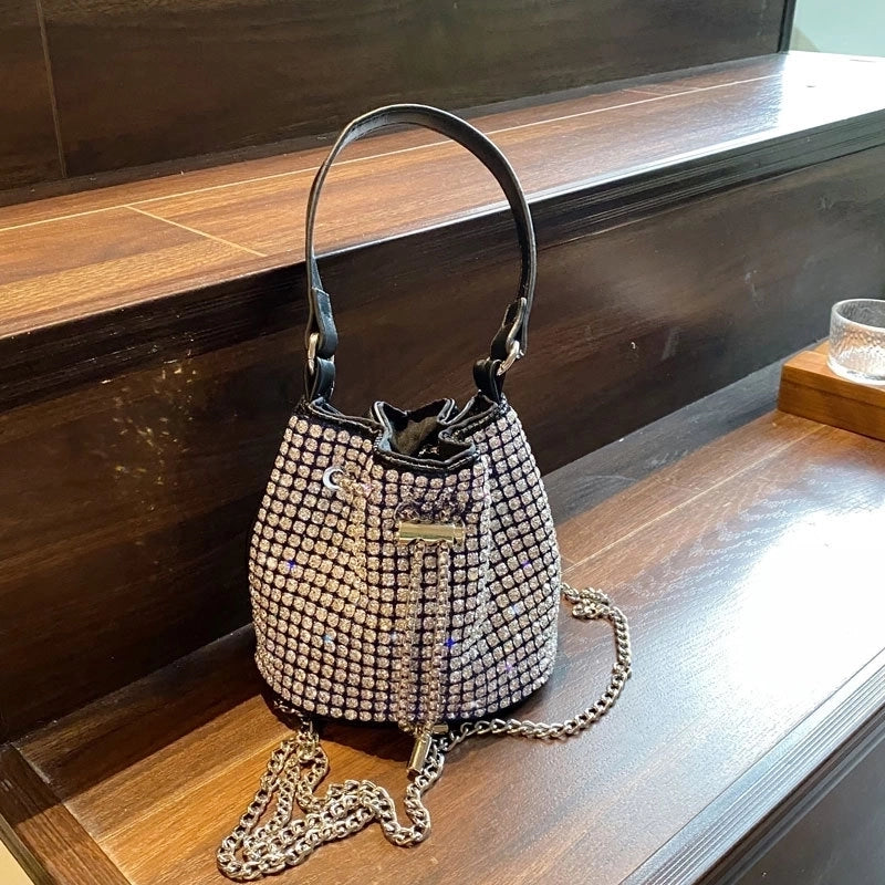 Women's Mini All Seasons Pu Leather Streetwear Bucket Bag
