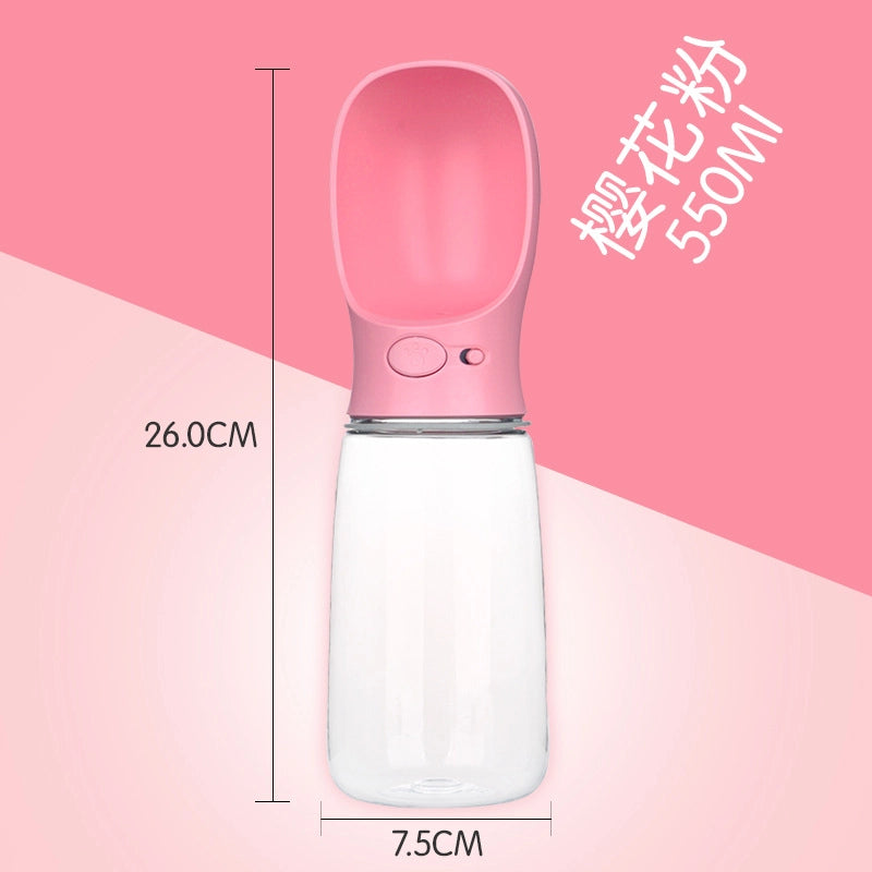 Dog Out Water Cup Dog Water Kettle Portable Pet Accompanial Water Drinker Puppy Water Bottle Cat Supplies
