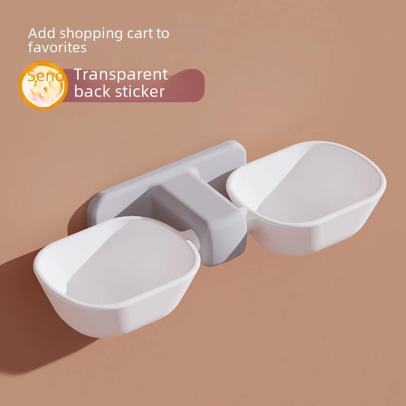 New Pet Cat Double Bowl Automatic Pet Feeder Water Drinker Cat Food Basin Dog Bowl Cat Bowl Cat Supplies
