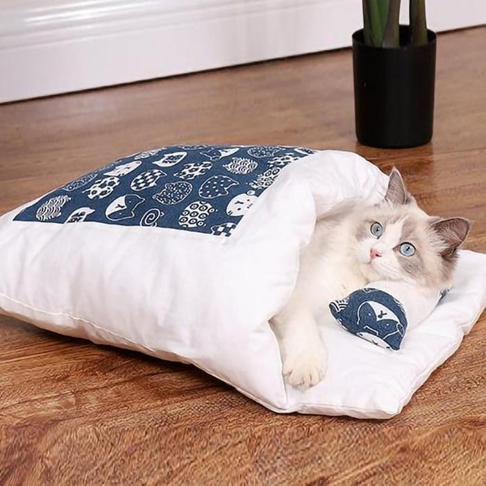 (🎁NEW ARRIVAL- 49% OFF)Movable Winter Warm Cat House Small Pet Bed